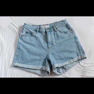 TOP SHOP - Mom jean shorts - women sz. 12